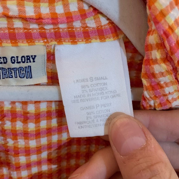 Vintage pattern sleeveless top - Picture 7 of 8